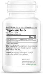 Kyolic Aged Garlic Extract Formula 100, Cardiovascular Health*, 200 Tablets.