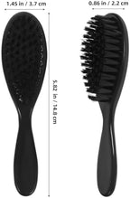 MERRYHAPY 4Pcs Men Beard Brush Grooming Tool Soft Bristle Face Hair Brush for Comfortable Beard Cleaning and Shaping Barber Shop Supply