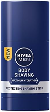 NIVEA Men Maximum Hydration Shave Stick - Body Protecting for Smooth Shaving - 2.5 Oz