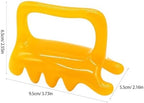 2pcs Beeswax Resin Body Massage Tools Double Push Back Neck Shoulder Massagers Handheld for Relief and Muscle Relaxation