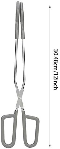 Tyenaza Toilet Aid Tongs, 12'' Toilet Paper Tongs Self-Wiping Tool, Bottom Wiper Aids Self-Wipe Hygiene Assistance Tool for Pregnant Elderly