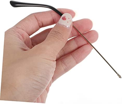 Didiseaon Metal Eyeglass Replacement Arm Glasses Retainer Metal Frame Temples Glasses Repair Kit