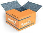BeeQ BOX - (Pack of 6) Sassy Apple Cotton Candy Flossugar 1/2 Gallon Cartons