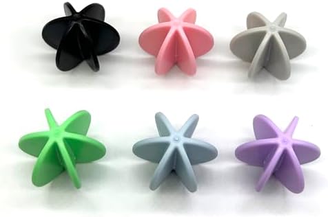 6 Pcs Mutilcolor Replacement Plastic Shaker Ball Whisk Protein Shaker Mixer Mixing Ball Drinking Bottle Cup Shaker （Diameter: 1.49inches/3.8cm）(6 Colors)