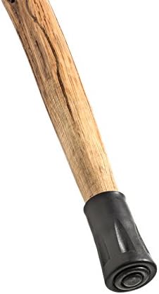 SE Survivor Series Wooden Walking/Hiking Stick, Hand-Carved Eagle Design, Hard Pine Wood, Rope Wrapped for Steady Grip, Wrist Strap, 55" - WS626-55RE