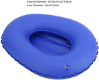 Inflatable Bedpan for Bedridden Patients, Portable Air Cushion Toilet, Medical Urinal
