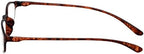 Calabria 718 Flexie Oval Reading Glasses Men/Women Bendable Single Power Readers Flexible Lightweight Durable TR-90 Frame