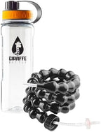 Giraffe Bottle Tower Hands Free Drinking System, Clear Tritan Bottle (length 25 in / 63 cm)