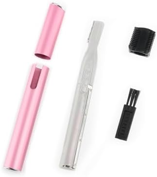 Women's Electric Trimmer, Pink, Facial Hair Removal Device, Hair Trimmer, Eyebrow Shaver
