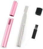 Women's Electric Trimmer, Pink, Facial Hair Removal Device, Hair Trimmer, Eyebrow Shaver