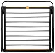 Joseph Joseph AirFrame 3-Tier Clothes Airer Drying Rack, 53 ft Capacity, Indoor/Outdoor, Stable, Foldable, Compact Storage