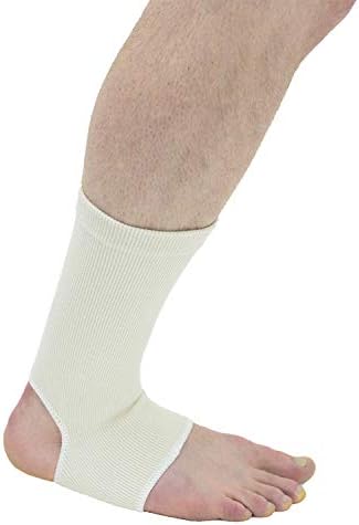 MAXAR Wool/Elastic Knee Support Brace (Two-Way Stretch, 56% Wool), Small