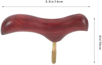 Solid Wood Cane Handle Head Replacement for Walking Canes Ergonomic Wooden Cane Handle Suitable for Men and Women Outdoor Use
