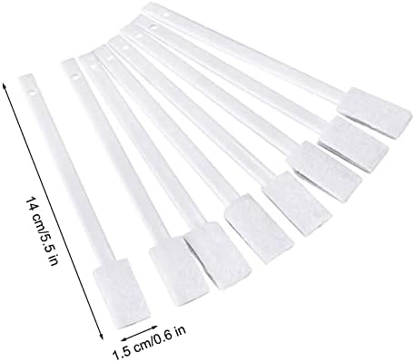 Disposable Crevice Cleaning Brushes, Disposable Toilet Bowl Brushes Crevice Hole Brushes Detail Cleaning Brushes for Toilet Corner, Window Groove, Door Track, Keyboard, etc(42 PCS)