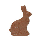 Anthony Thomas, Solid Milk Chocolate Rabbit, Sitting Bunny Covered in Signature Milk Chocolate, Solid Chocolate Molds for Easter, Ohio Chocolates (6 oz)