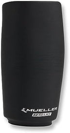 MUELLER Sports Medicine EZ Relief Compression Sleeve for Men and Women, Pain Relief Support, Reduces Swelling on Knees, Elbows, Wrists, Ankles, and More, Fits Right or Left, Black, One Size