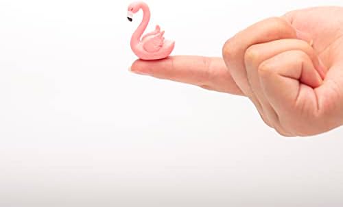 X Hot Popcorn 30Pcs Flamingo Cupcake Toppers Mini Flamingo Figurines Flamingos Cake Decorations Fairy Garden Party Bridal Wedding Decor
