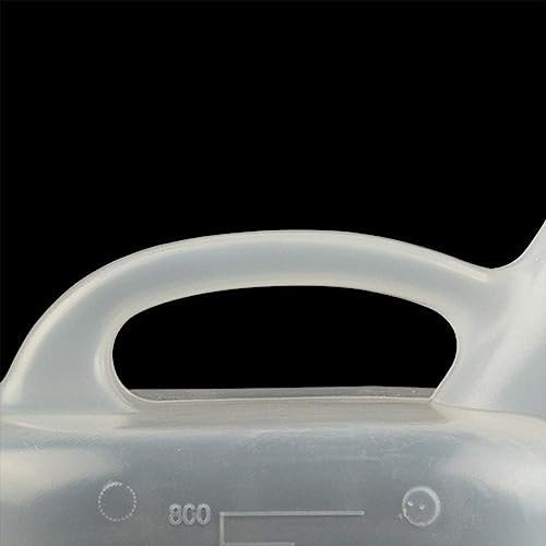 Urinal, Female Portable Large-Caliber for Home Post-Operation Traffic Jam 1000ml Large Capacity Transparent Color