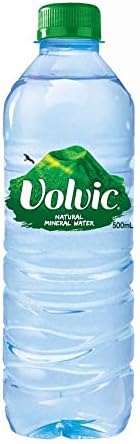 Volvic Natural Spring Water, 500ml- Bottles (Pack of 24)