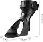 Drop Foot Brace, Foot Drop Stabilizers Brace, Adjustable Ankle Foots Orthosis Support with Inflatable Air-bags, Lightweight Ankle Braces Stabilizers for Varus Correction, Improves Walking Gait, Left L