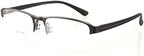 Quality Men's Rectangular Multifocus Glasses 3 Powers in 1 Reader