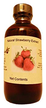 Strawberry Flavoring - Beverages - Ice Cream - Fillings - Sauces - Frosting - Dressing - Non-GMO - Kosher - Gluten Free - Vegan - 4 oz
