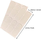 KALLORY 60pcs Ear Tape Correction Stickers Behind Ear Corrector Cosmetic Ear Patch to Creat V-Shaped Face Transparent Ear Clean