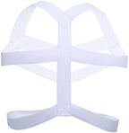 YiZYiF Men's Strong Nylon Elastic Straps Brace Body Chest Harness Costumes Clubwear
