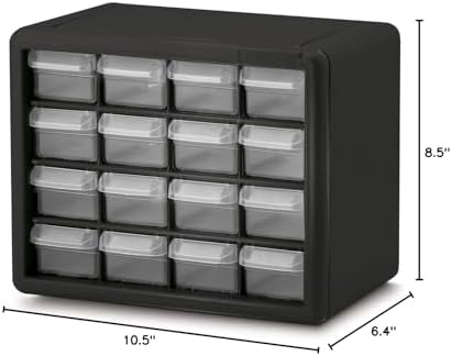 Akro-Mils 16-Drawer Plastic Storage Cabinet