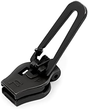 Dritz Fix-A-Zipper Replacement Slider Kit for Size 5 Plastic Zipper, Gunmetal