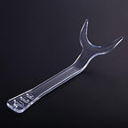 Angzhili 4 Pcs Dental Photography Retractors,Clear Orthodontic Lip Retractor (2 Small+2 Large)