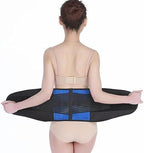 Adjustable Neoprene Double Pull Lumbar Support Lower Back Belt Brace Pain Relief