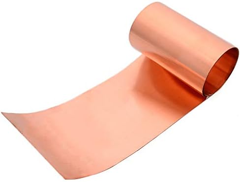 1pc 0.2mm Thickness Copper Sheet Roll High Purity Pure Copper Cu Metal Sheet Foil Plate 100mmx1000mm2
