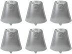 FCS Pack of 6 Click Sleeve for Siemens Signia Silk Primax Click - CIC/ITC (Vented-Small).