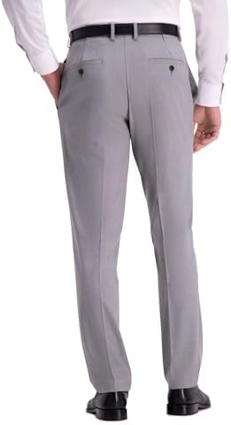 Kenneth Cole Reaction Men's Solid Performance Slim Fit Dress Pant