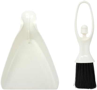 1PCS Mini Brush Dustpan Set for Desktop Cleaning Compact Broom Combo for Table, Keyboard and Drawer Gaps Soft Bristle Crevice Cleaner Home Office Daily Tidying
