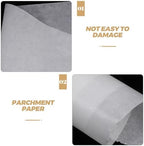 Zerodeko Parchment Baking Paper Roll 30cm X 10m Heat Resistant Non-stick Kitchen Oven Pan Liner for Baking Cookies Biscuits and Roasting
