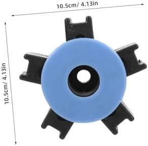 Attachment Nylon Casters Adjustable Infusion Stand Base for Clinics Stable 5-Claw Design for Easy Mobility