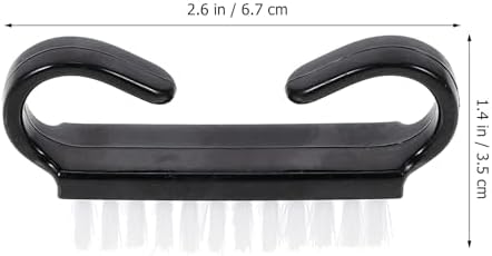 minkissy Handle Grip Nail Brush Set 12-Pack Soft Nylon Bristles Fingernail Scrub Tool for Hand and Foot Care Easy Hold Nail Cleaning Brushes for Manicure and Pedicure