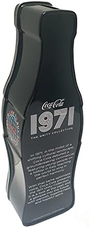 The Tin Box Company Coke Bottle Shaped Bank 1971 Vintage Collection (662017-12)