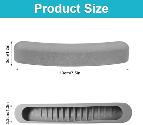 2 Pcs Underarm Crutch Pad Replacement Padding for Walking Arm Crutches Universal Crutch Armpit Pad Cover for Standard Aluminum Crutches