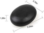 4 Pcs Hot Massage Stones Set Natural Basalt Warm Rocks Kit for Home Spa Massager