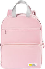 Folding Bag Backpack Portable Large Capacity Backpack for Travel Lightweight Storage Bag for Men Women Outdoor Travel (Pink)