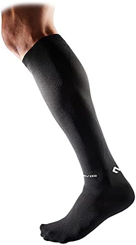 McDavid Compression Socks Calf Shin. (1 Pair) Pain Relief, Recovery, Shin Splints, Achilles Tendon Stability and Support