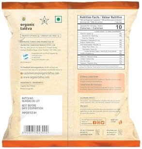 Organic Tattva Red Chili Powder (7 oz/200 gm) - Cold Ground Organic Chili Powder with Natural Oils, Aroma & Color - Powdered Chilli for Seasoning, Marinade & Everyday Cooking - USDA Certified Spices