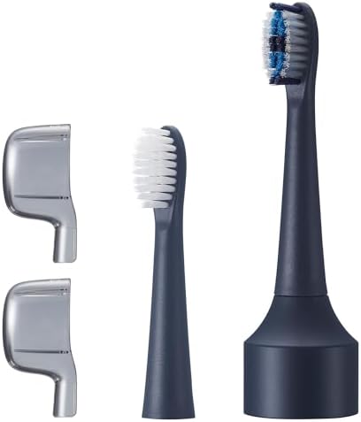 Panasonic MultiShape Electric Toothbrush Attachment, with Two Brush Types Including Extra-Fine and Multi-Fit and Travel Caps for Easy Portability - ER-CTB1-A