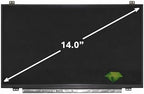 New 14 inch Screen N140HCE-EN1 Also fit M140NWF5 R3 1920x1080 30 pin Narrow bazel Matte LCD Replacement (IPS)