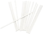 JEUIHAU 2000 PCS 6 Inches Lollypop Sticks,Paper Treat Stick, White Lollypop Sticks, Treat Lollipop Sticks for Candy,Cookie, Cake Pops Chocolate