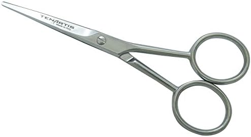 4.5" Beard & Moustache Scissors - Tenartis Made in Italy