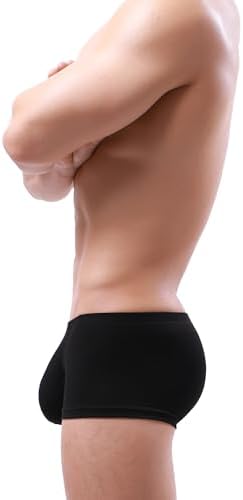 iKingsky Men's Modal Bulge Boxer Briefs Sexy Pouch Shorts Stretch Low Rise Under Panties for Men